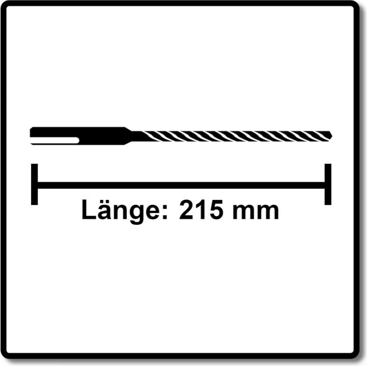 Actual product image Makita NEMESIS 2 hammer and steel concrete drill SDS-Plus 10x215 ( B-58213 ) (10 millimetres)