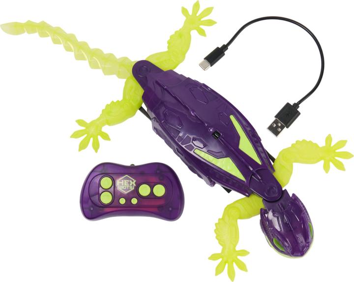 Immagine prodotto Spin Master HEX interactive toy Wall Crawler Gecko Glow in The Dark
