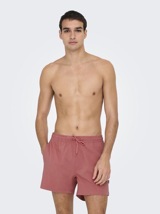 Image du produit Only & Sons Onsted Life Solid Seersucker Swim Noos