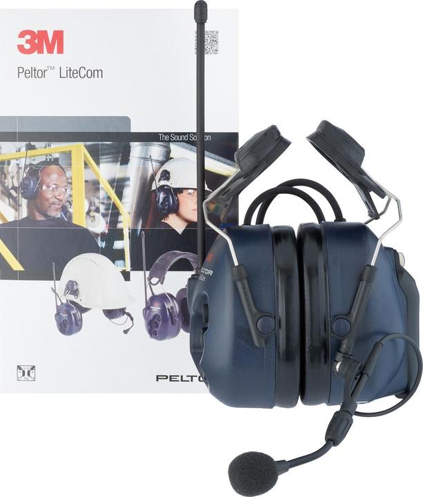 Image du produit 3M LiteCom Plus 446 Helmet Att Electret Mic (1x)