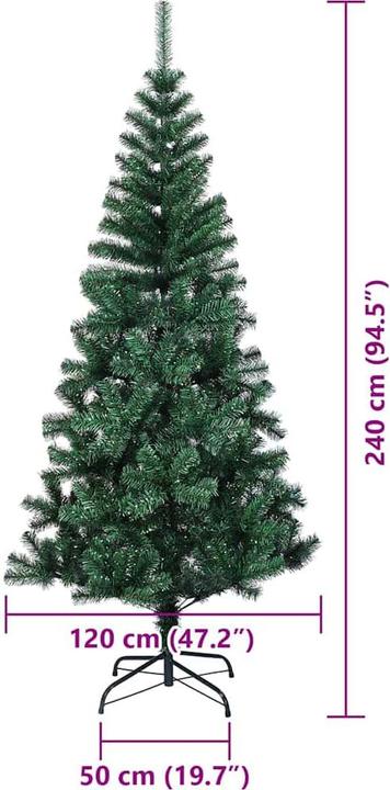 Actual product image vidaXL Künstlicher Baumschmuck (240 cm)