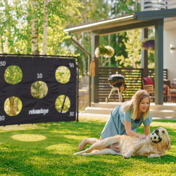 Actual product image Relaxdays Football goal