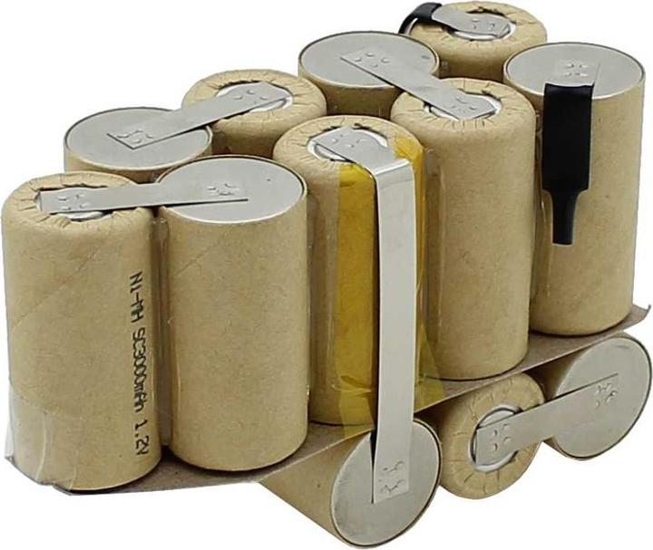 Produktbild AccuCell Einsatz für Werkzeugakku NiMH 14,4V 3,0Ah zum Selbsteinbau passend für Zapak Nickellader ZP22 (14.4 V)