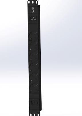 Image du produit APC Easy PDU, Basic, 1U 6 Schuko