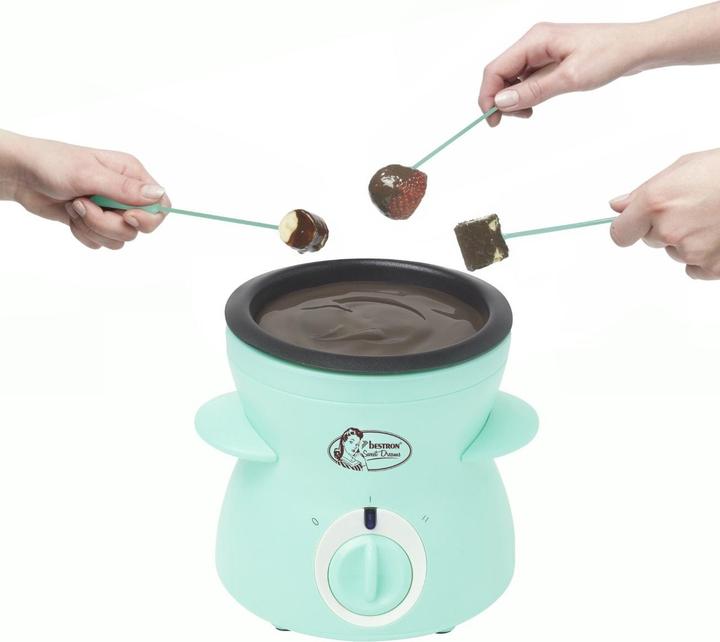 Actual product image Bestron Chocolate fondue DCM043M,mint (Chocolate fondue)