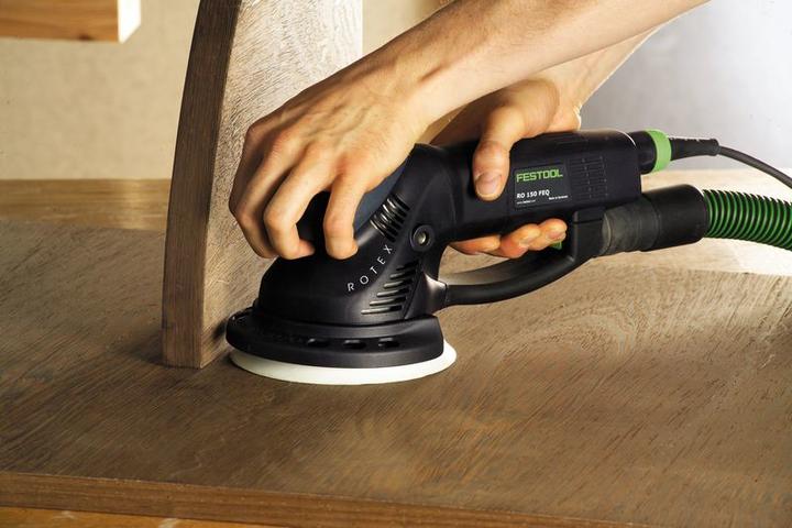 Actual product image Festool RO 150 FEQ-Plus ROTEX Geared eccentric sander 720W, 5mm stroke + Systainer Case (571805) (Eccentric grinder, 720 W)
