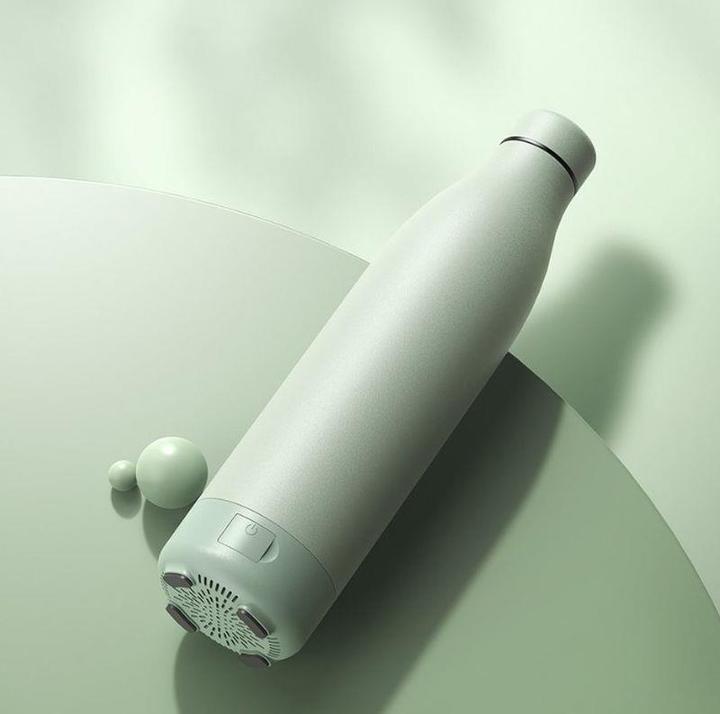 Actual product image Remax Wireless Bluetooth 5.0 Speaker with Thermos, 500 ml Blue Cup (RB-M5) (5 h)