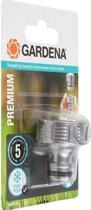 Immagine prodotto Gardena Connettore di rubinetto premium (Connettori per rubinetto, 26.50 mm)