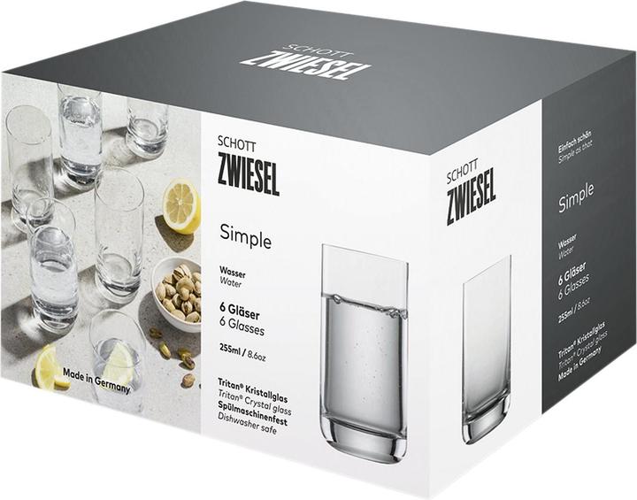Image du produit Schott Zwiesel Verre à eau (0.26 l, 6 x)