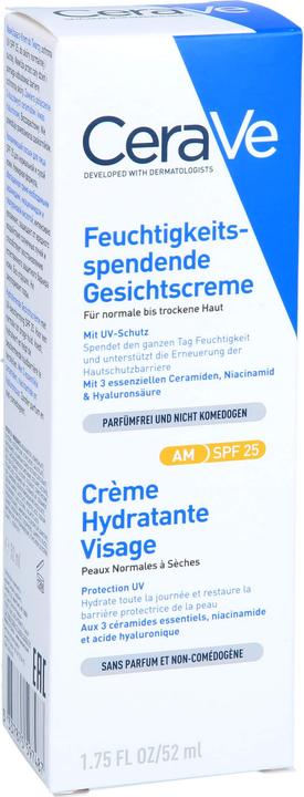 Produktbild CeraVe Gesichtscreme (52 ml, Tagescreme, SPF 25)