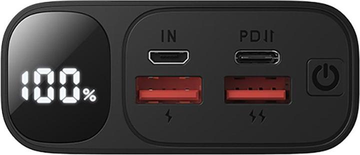 Image du produit Bwoo 20W 20000 mAh power bank with LCD screen, black (20000 mAh, 22.50 W)