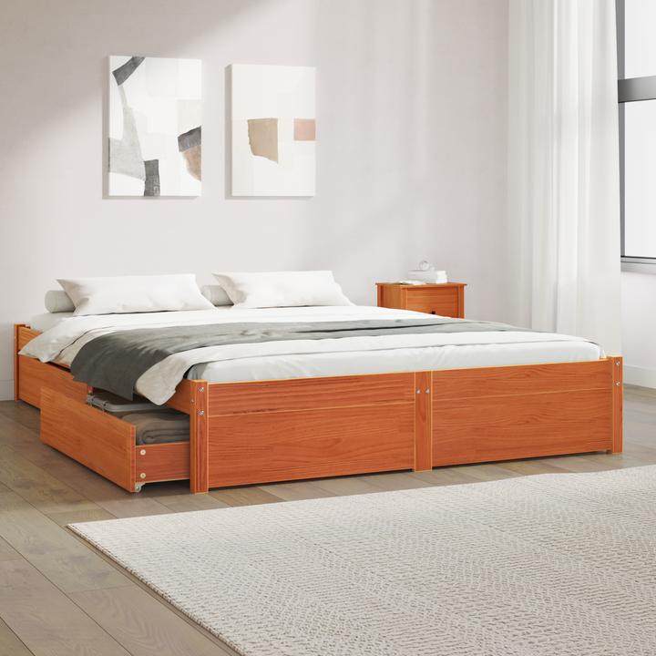 Actual product image vidaXL Bettrahmen (150 x 200 cm)