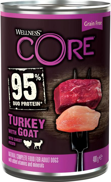 Produktbild Core 95 Turkey/Goat 400g (6 Stk., 400 g)
