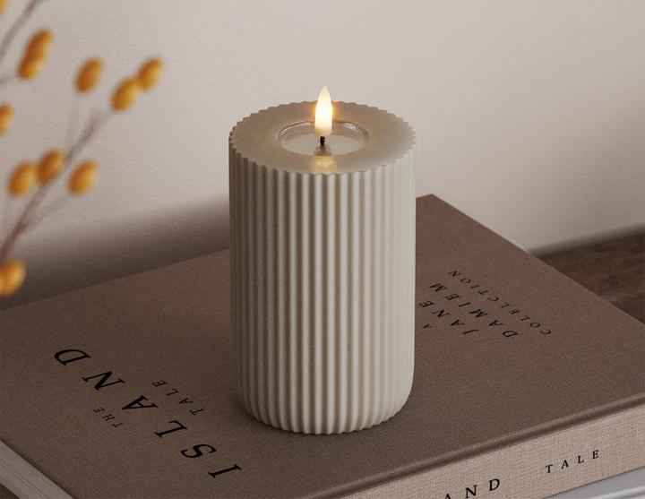 Produktbild Disco Möbel gerillte Kerze Shape (1x)