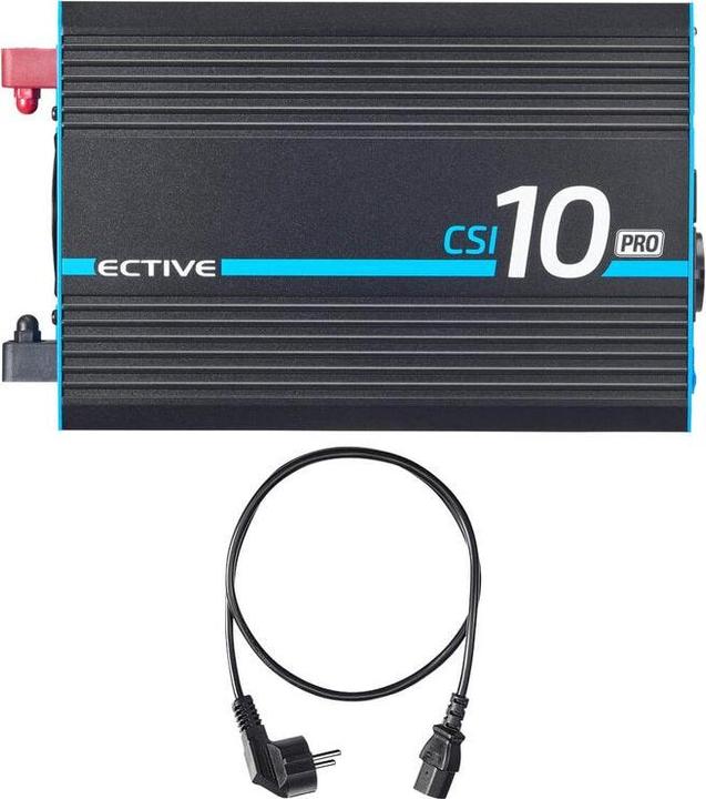 Actual product image Ective CSI 10 PRO 1000W/12V sine wave inverter with mains priority circuit and charger