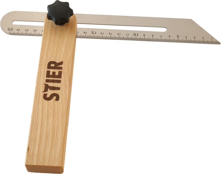 Image du produit Stier Fausse équerre de précision, longueur 250 mm