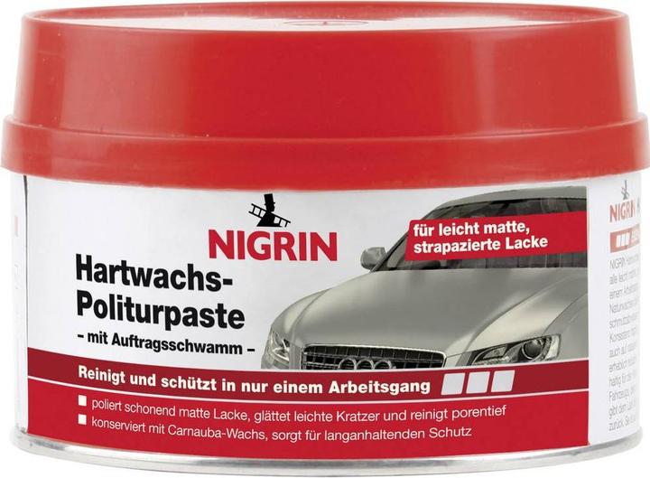 Nigrin Hard wax polishing paste 250ml