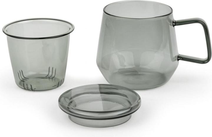 Actual product image Bredemeijer Tea for one Livorno 350ml glass black 165041 (350 ml)