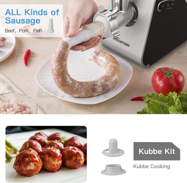 Produktbild Coocheer Elektrischer Fleischwolf