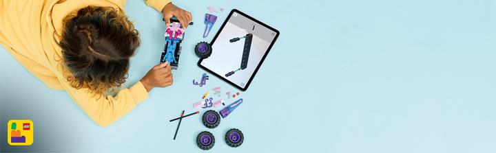 Actual product image LEGO Monster Jam Sparkle Smash mit Rückziehmotor (42220, LEGO Technic)