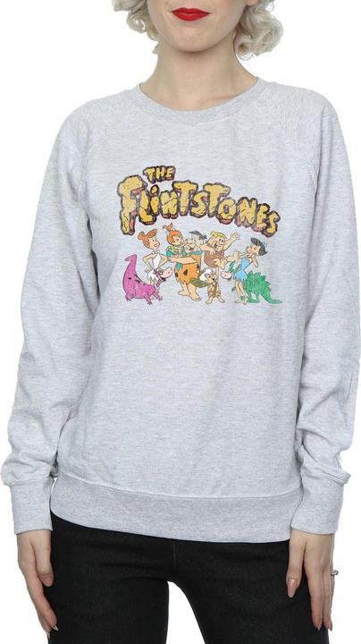 Image du produit The Flintstones - Sweat GROUP DISTRESSED - Femme (XL)