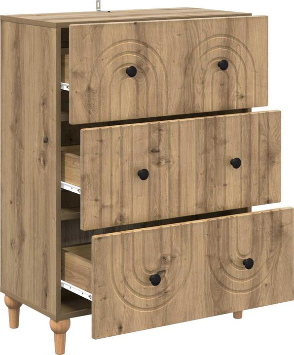 Produktbild vidaXL Moderne Schublade (34.50 x 66 x 90 cm)