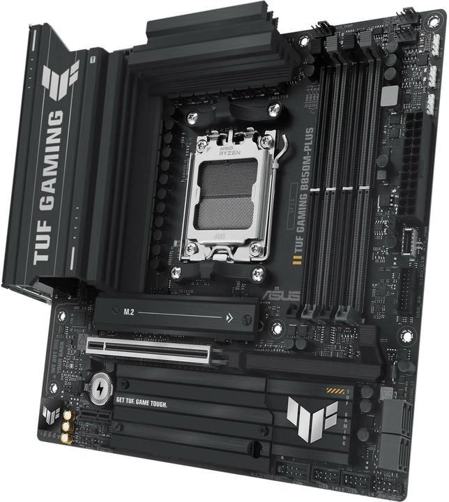 Actual product image ASUS TUF GAMING B850M-PLUS (AM5, AMD B850, mATX)