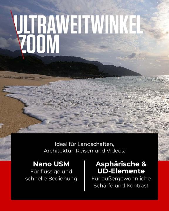 Immagine prodotto Canon RF 14-35mm f/4L IS USM - (EU) (Canon RF, Full frame)