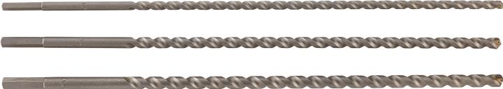 Produktbild wolfcraft 1 Mauerdurchbruchsbohrer-Set HM 3-tlg. (10 mm, 12 mm, 8 mm)