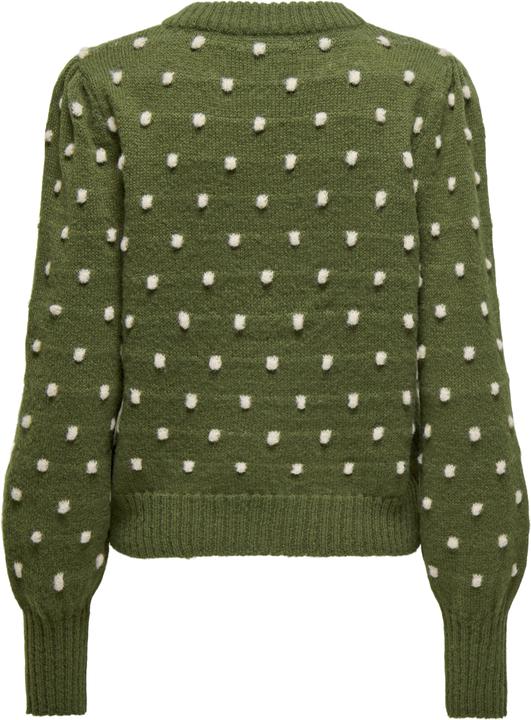 Produktbild JdY Normal geschnitten Hoch geschlossen Lange Bündchen Puffärmel Pullover Strickpullover (XL)