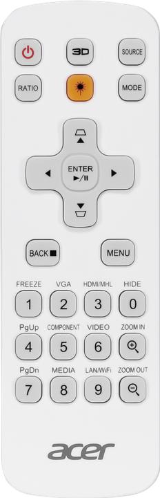 Produktbild Acer P1350WB (WXGA, 3700 lm, 1.21 - 1.57:1)