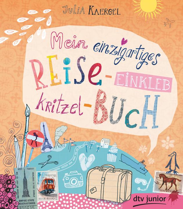 Actual product image My unique travel doodle book (German, Julia Kaergel, 2019)