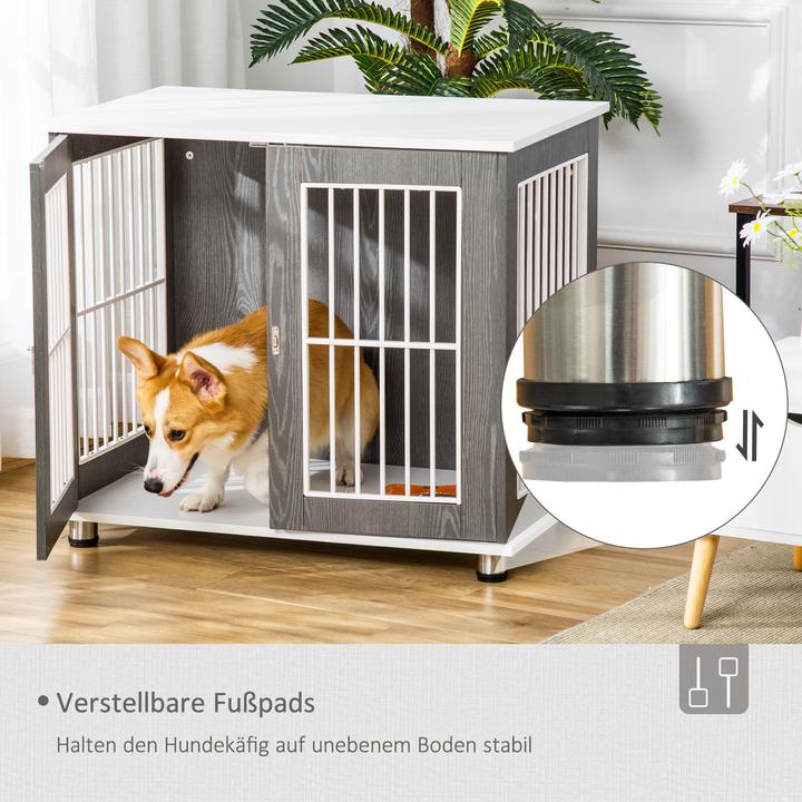 Actual product image PawHut Dog cage with table top (Dog house)