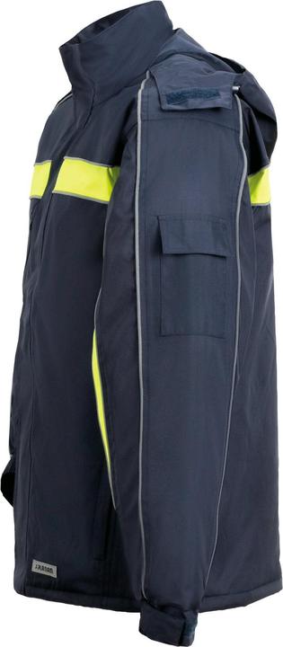Actual product image Planam Cosmic jacket navy/yellow L XL (XL)