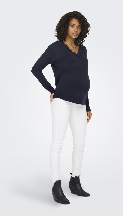 Produktbild Only Maternity Mama V-Ausschnitt Oberteil mit langen Ärmeln (XL)