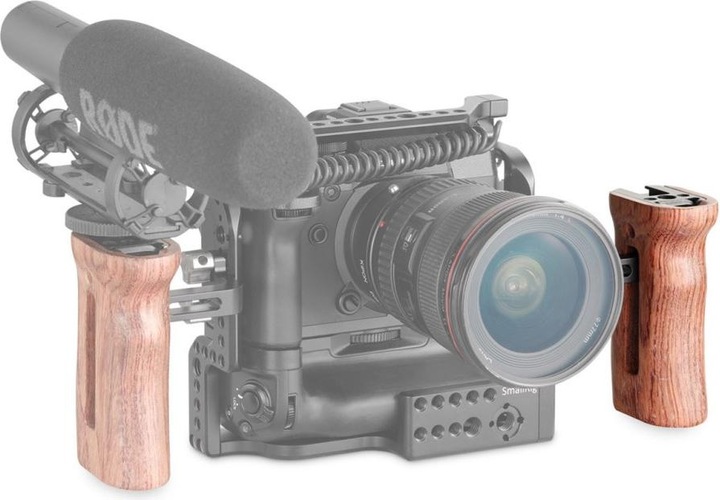 Immagine prodotto SmallRig 2093B Maniglia laterale universale in legno (Impugnatura)