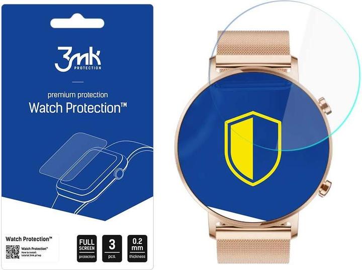 Actual product image 3MK protective film Watch Protection ARC for Huawei Watch GT 2 42mm