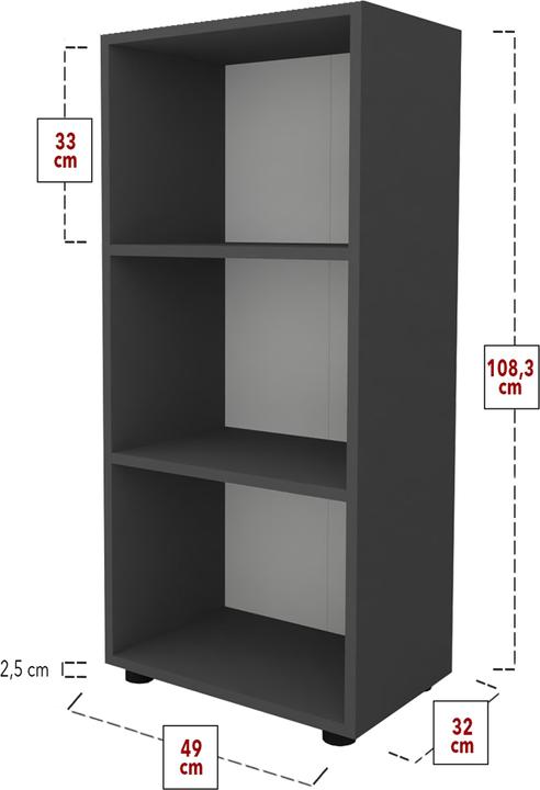 Immagine prodotto VCM Ulas (49 x 32 x 108 cm)
