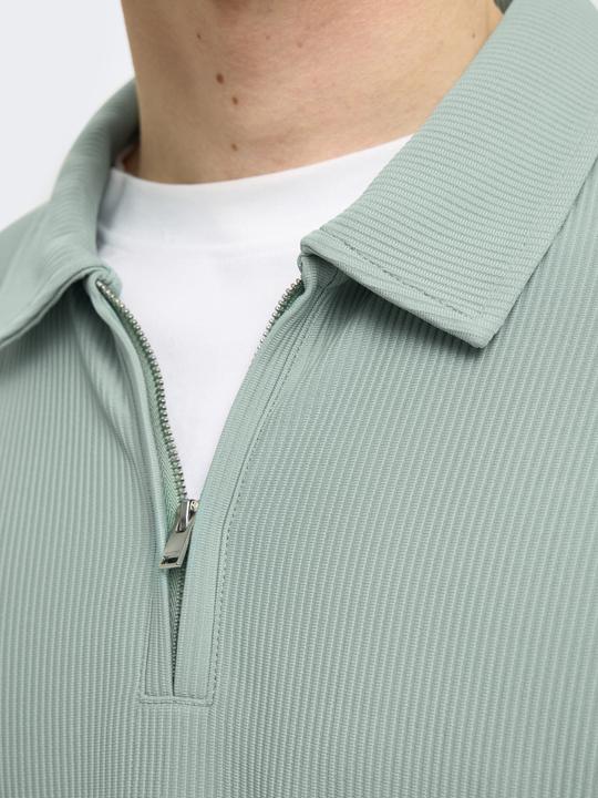 Produktbild Selected Half-Zip Plissee Polo shirt (XL)