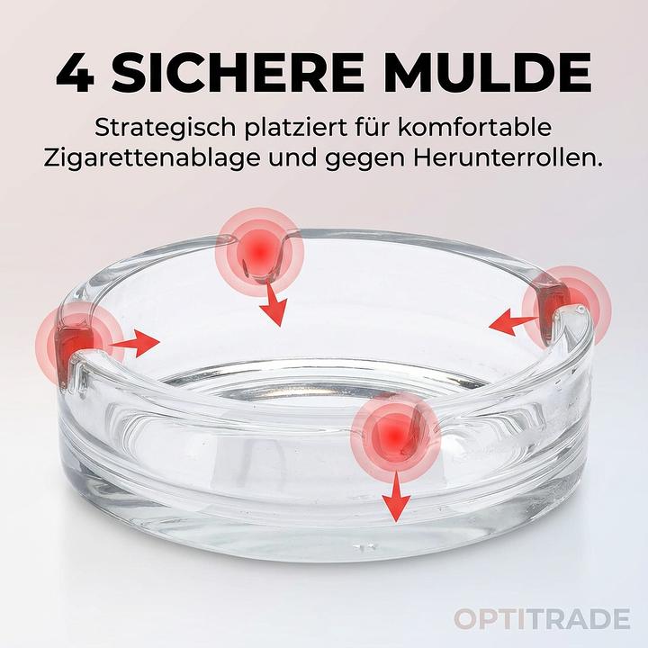 Produktbild Champ Glas-Aschenbecher