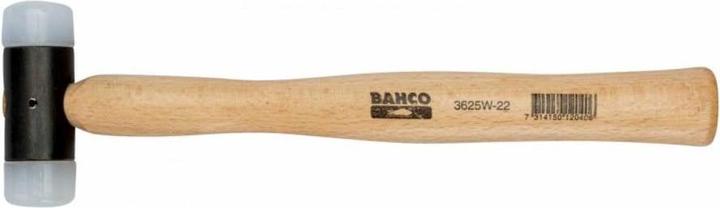 Actual product image Bahco Rubber mallet with nylon heads and wooden handle 300 g (300 g)