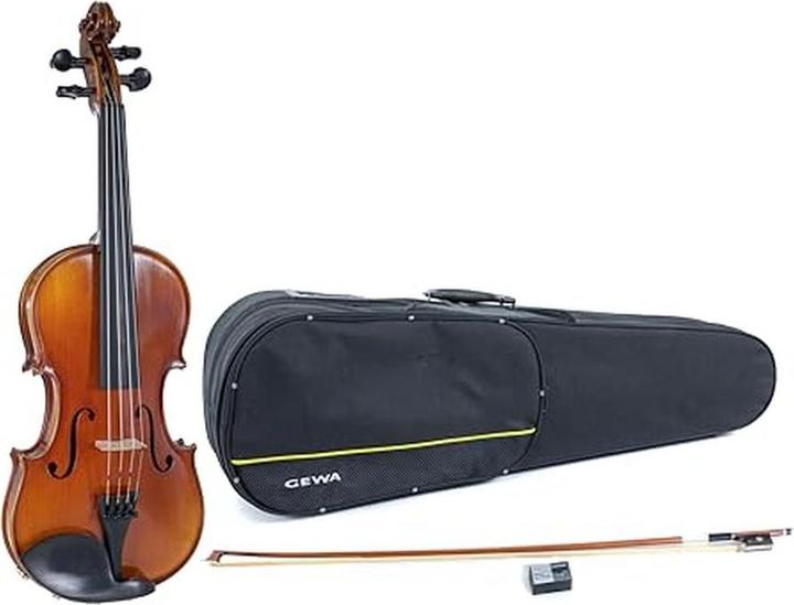 Gewa Maestro 1 Violin Set with Form Case, Carbon Bow, and Il Cannone Strings (Fiddle, 4/4)