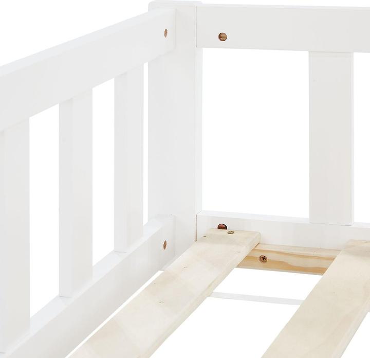 Image du produit Homestyle4u Kinderbett mit Lattenrost (120 x 200 cm)