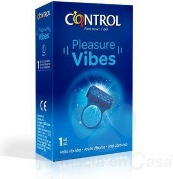Actual product image Control Pleasure Vibes Vibrating Ring