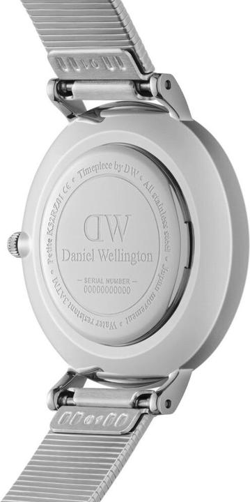 Produktbild Daniel Wellington Classic Petite Lumine Pressed Piano Silver White (Analoguhr, 28 mm)