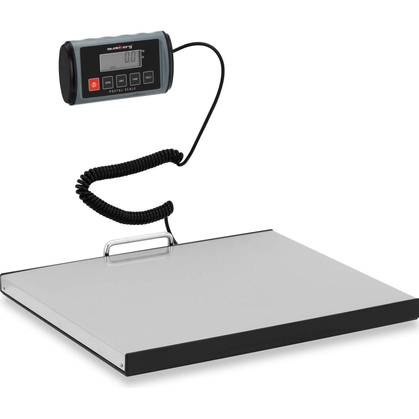 Thumbnail - Steinberg, Feinwaage, Paketwaage digital Industriewaage Bodenwaage Versandwaage LCD 200 kg / 0,1 kg