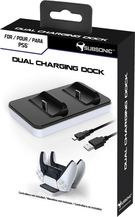 Image du produit Subsonic Double station de charge pour PS5 (PS5)