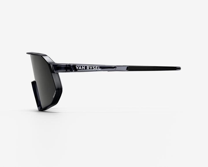 Actual product image Van rysel Fahrradbrille RR 900 Perf Zeissgläser grau/durchscheinend (Grey, Black translucent, Zeiss lenses grey)