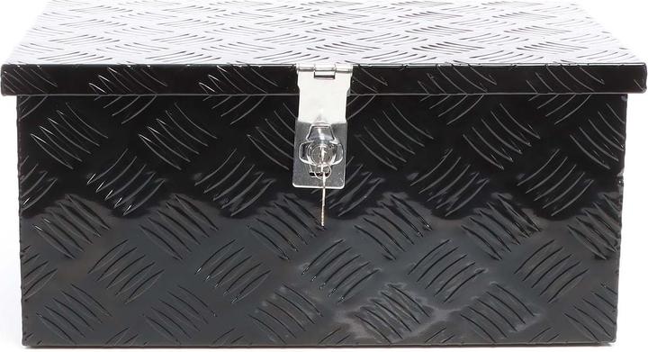 Produktbild XPOtool Werkzeugbox Alu 50,8x30,5x24cm Schwarz Transportbox Werkzeugkiste Alubox