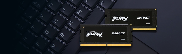 Actual product image Kingston FURY Impact (1 x 8GB, 4800 MHz, DDR5 RAM, SO-DIMM)